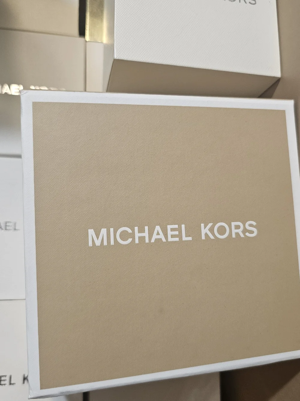 Michael Kors Gold-Tone Gift Box Set - Gold